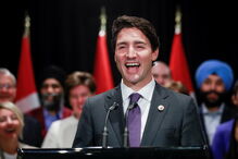 Trudeau deixou mensagem nas redes socias