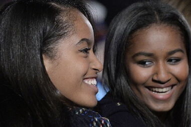 Sasha Obama, Malia Obama