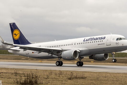 Avião  da Lufthansa