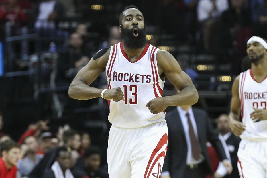 James Harden, NBA, Houston Rockets, New York Knicks, Toyota Center, desporto, basquetebol