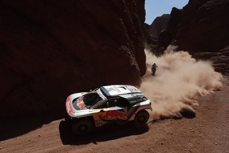carlos sainz, peugeot, dakar
