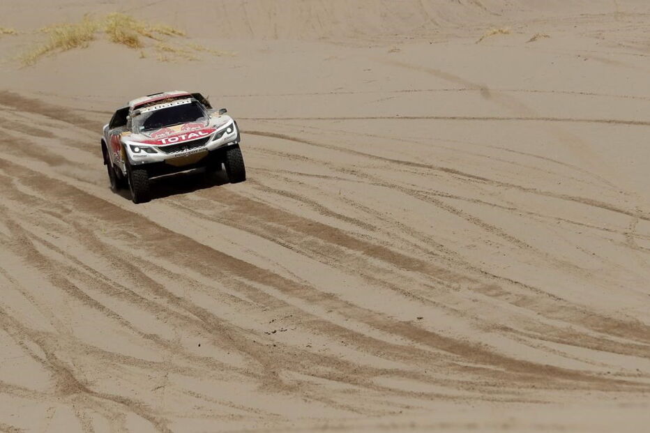 carlos sainz, peugeot, dakar