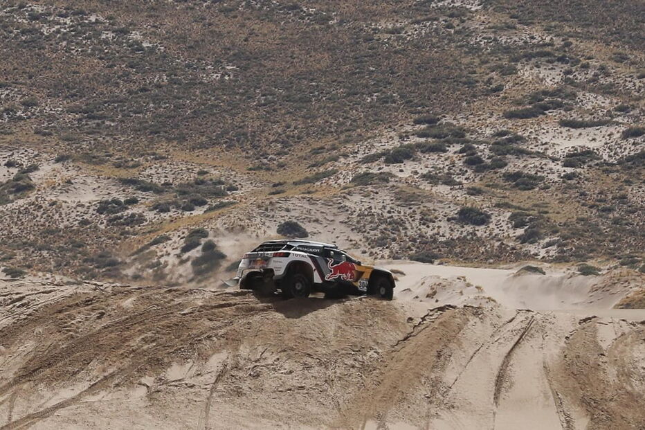 carlos sainz, peugeot, dakar