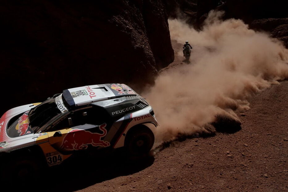 carlos sainz, peugeot, dakar