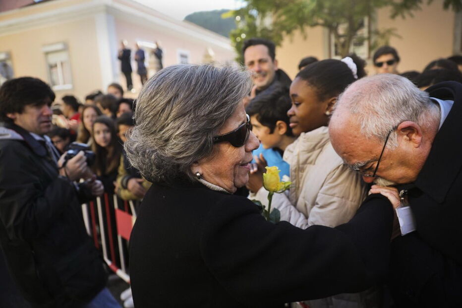 O cortejo fúnebre de Mário Soares