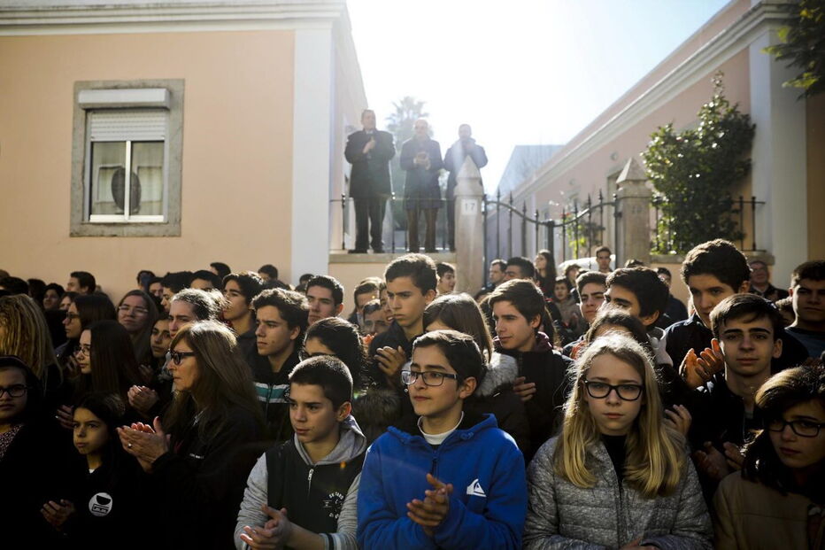 O cortejo fúnebre de Mário Soares