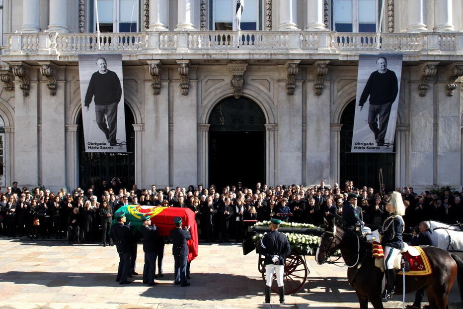 Homenagem a Soares na Câmara de Lisboa