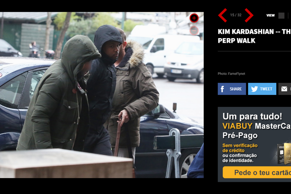 Kim Kardashian, assalto