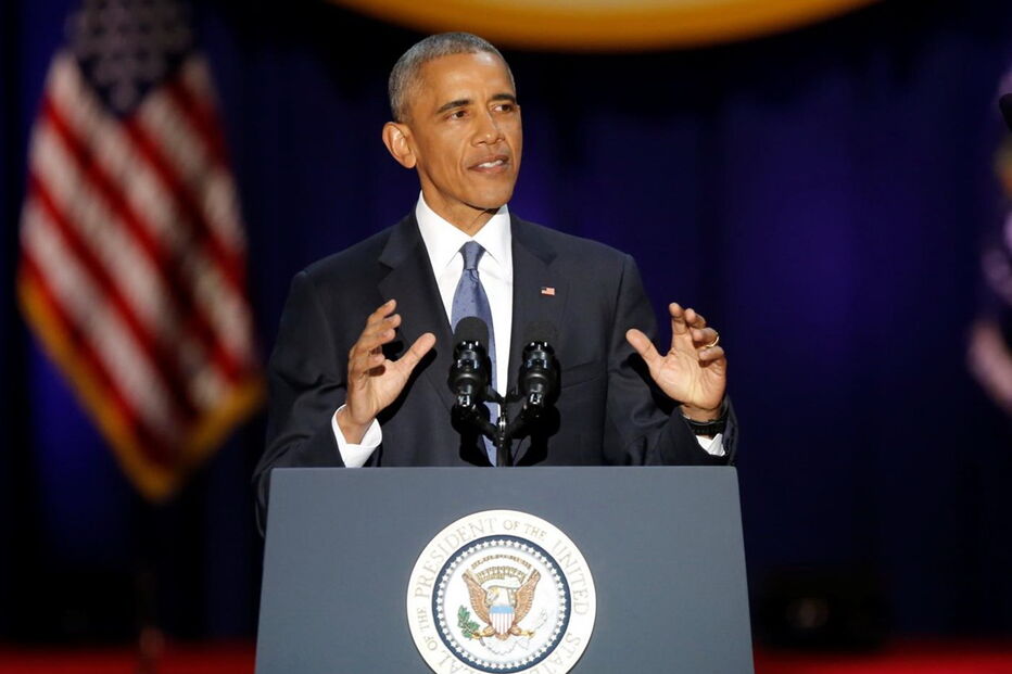 Barack Obama despediu-se do povo norte-americano num discurso pleno de emoções fortes