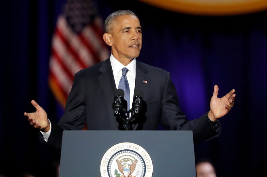 Barack Obama despediu-se do povo norte-americano num discurso pleno de emoções fortes