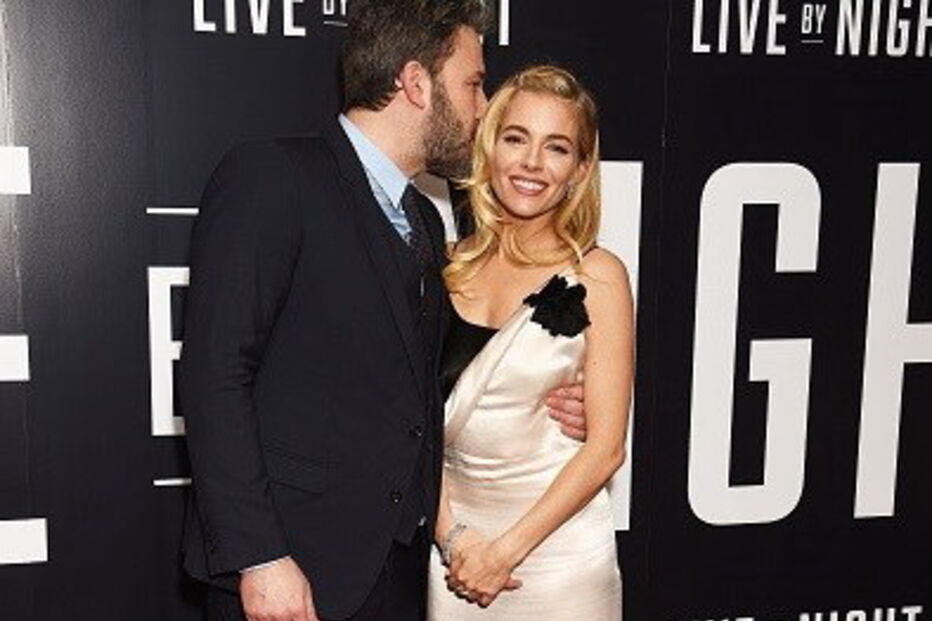 Sienna Miller, Ben Affleck, atores, sexo, gravações, Viver na Noite
