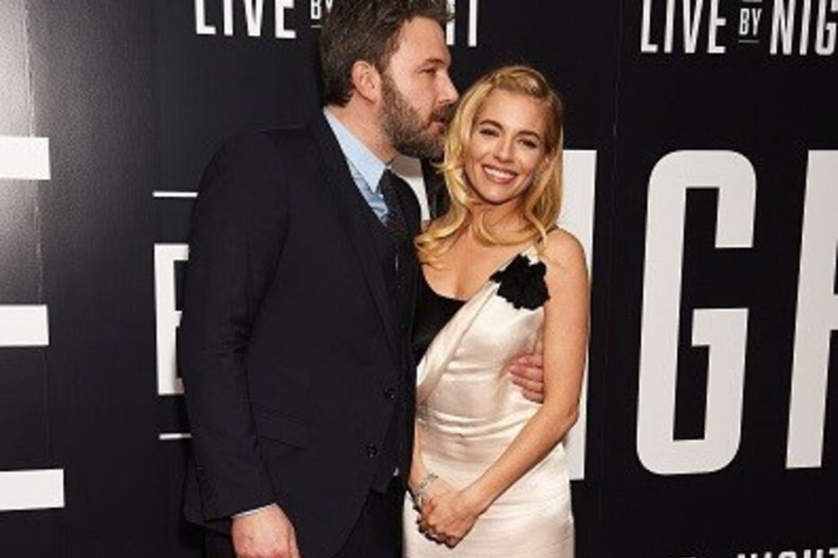 Sienna Miller, Ben Affleck, atores, sexo, gravações, Viver na Noite