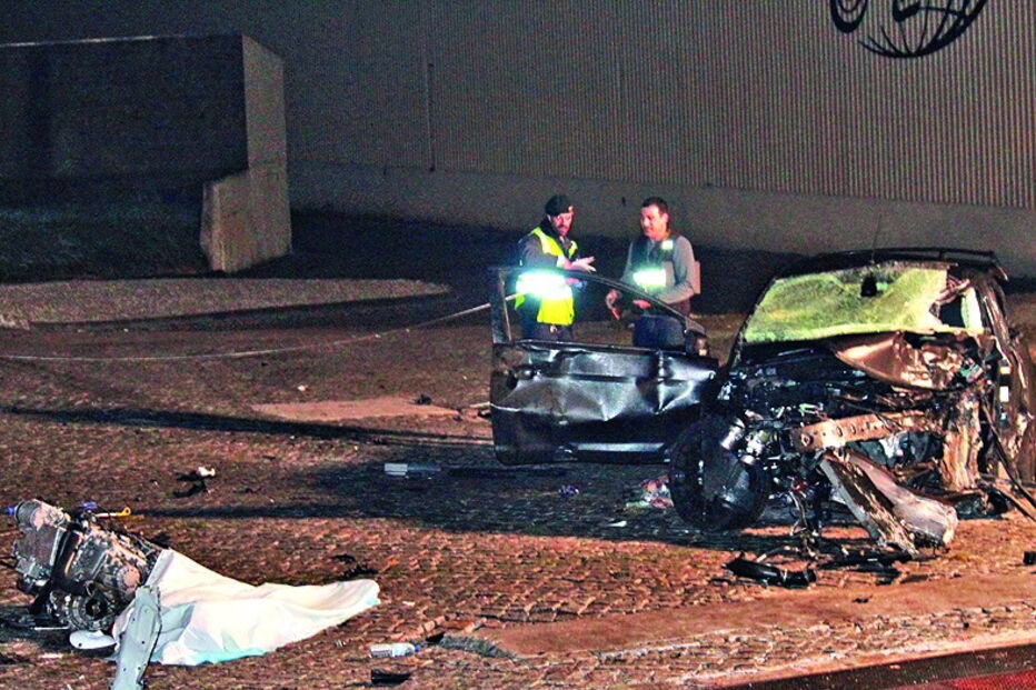 choque, acidente, algarve