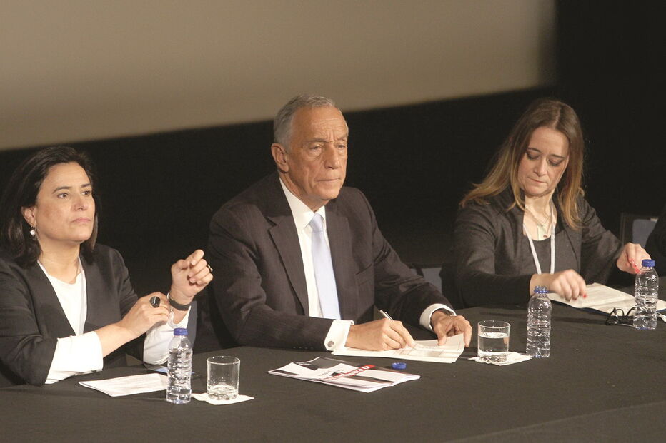 Maria Flor Pedroso, Marcelo Rebelo de Sousa, Sofia Branco