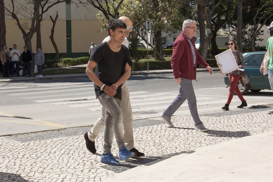  Eugénio Reicha, de 21 anos está a ser julgado por crime de homicídio, no Tribunal de Faro