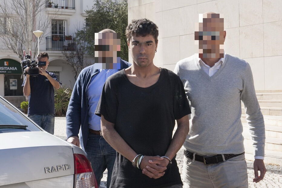  Eugénio Reicha, de 21 anos está a ser julgado por crime de homicídio, no Tribunal de Faro
