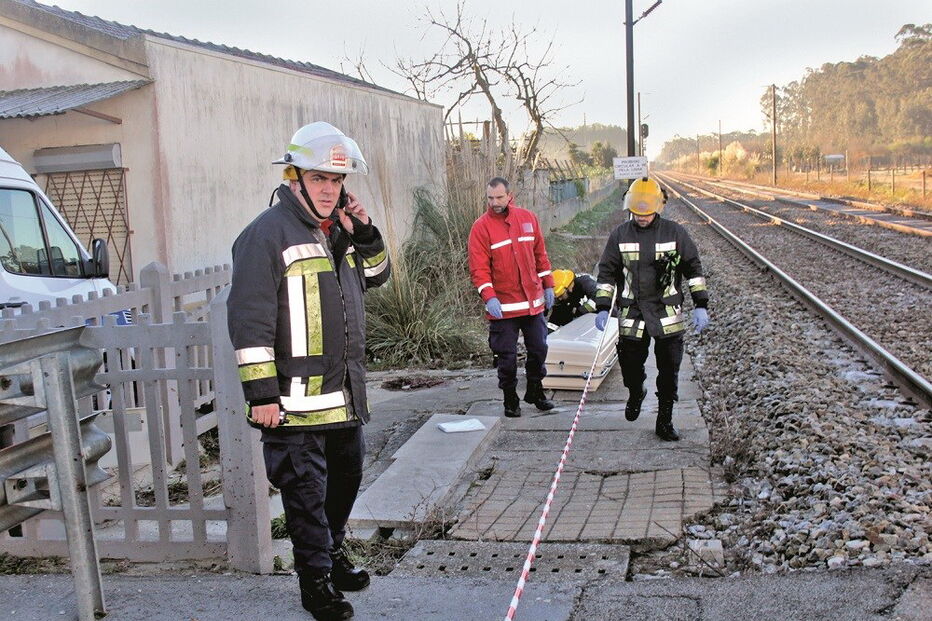 Ovar, comboio, colhido, linha ferroviária, adolescentes, Montemor-o-Velho