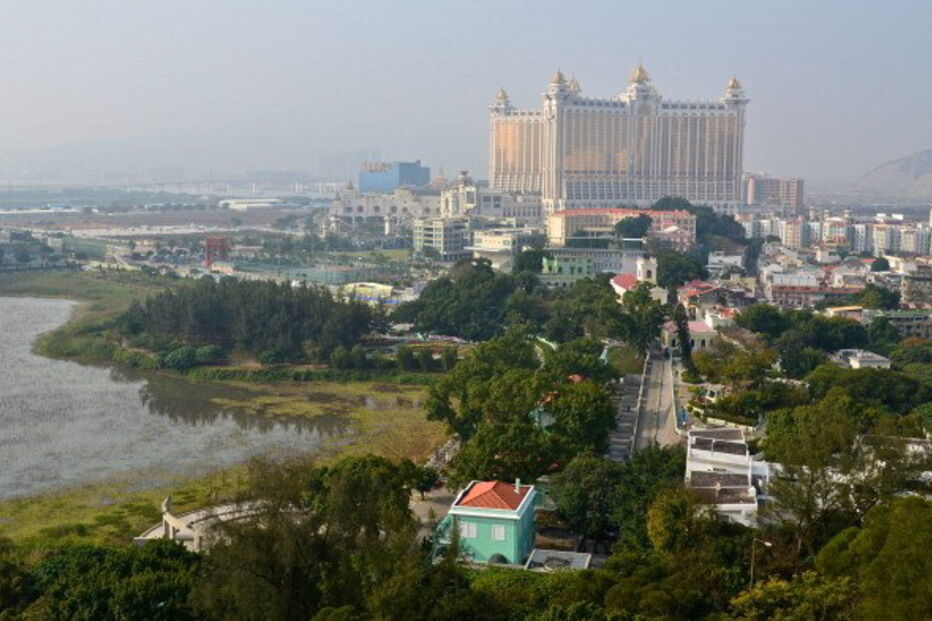 Complexo do Hotel Okura e do casino Galaxy, em Macau