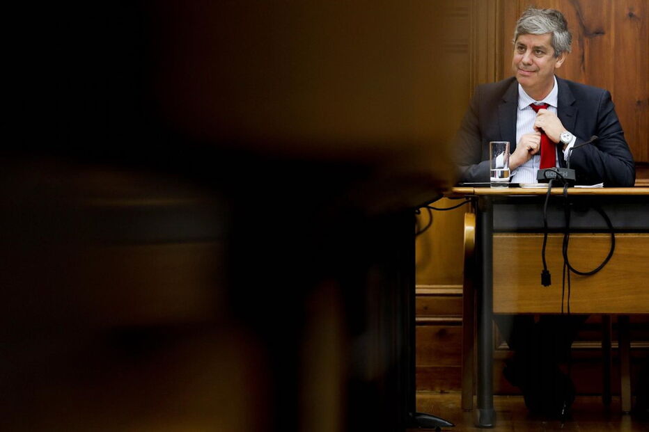 Mário Centeno ouvido no parlamento