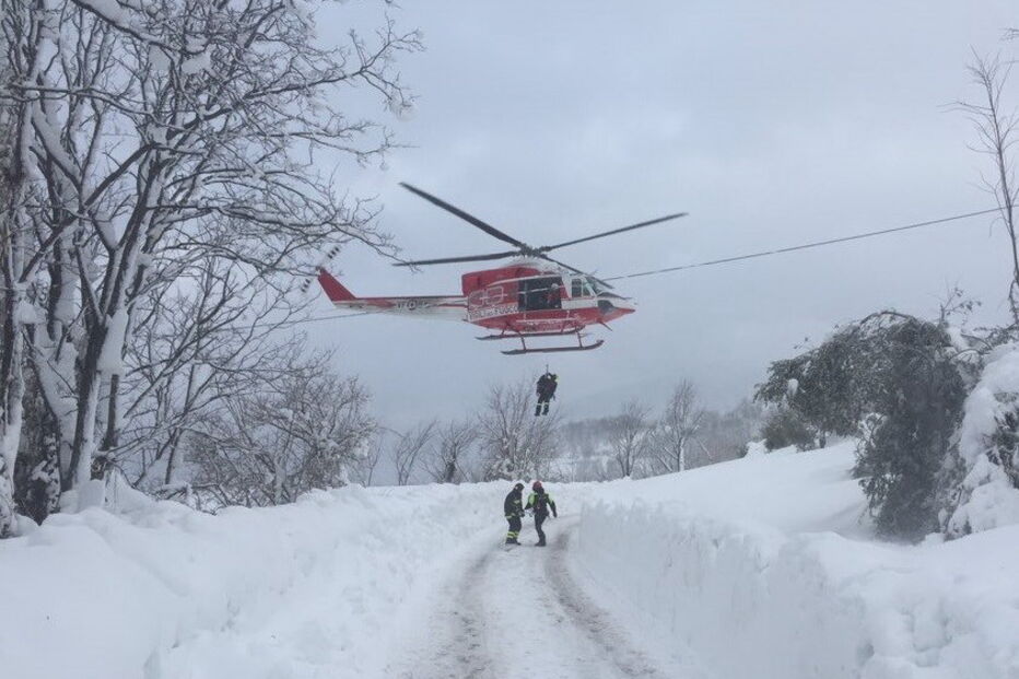 Queda de neve dificultou acesso de equipas de socorro ao local