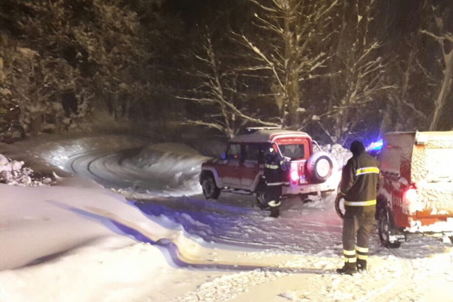 Queda de neve dificultou acesso de equipas de socorro ao local