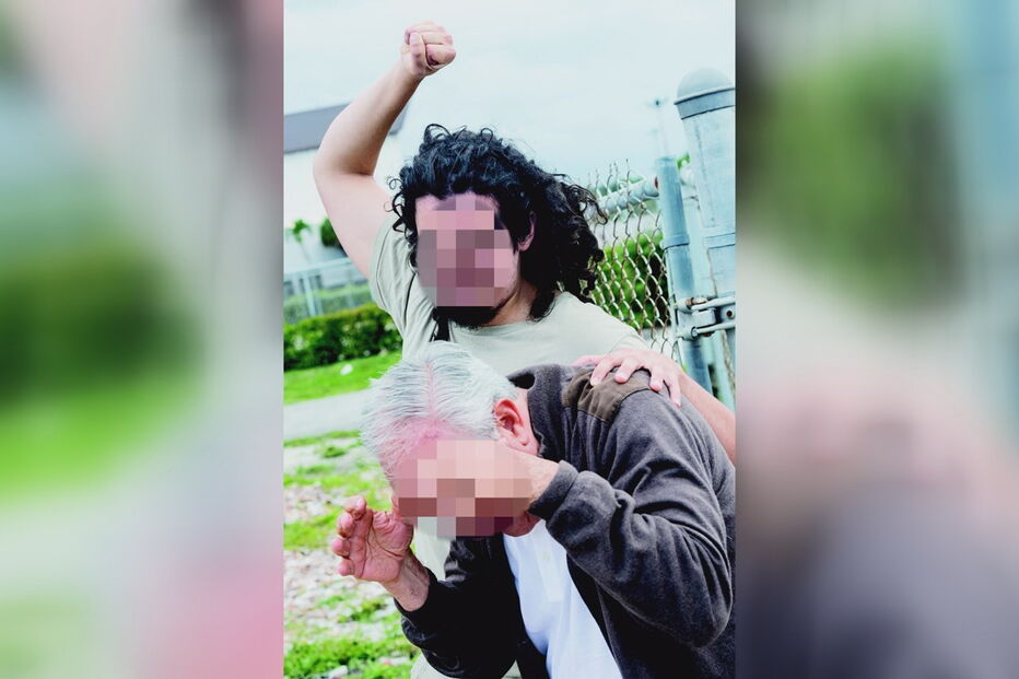 violência doméstica, simulação