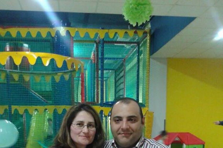 Giampero, a mulher, Adriana e os dois filhos, Gianfilippo e Ludovica sobreviveram à avalanche em Itália