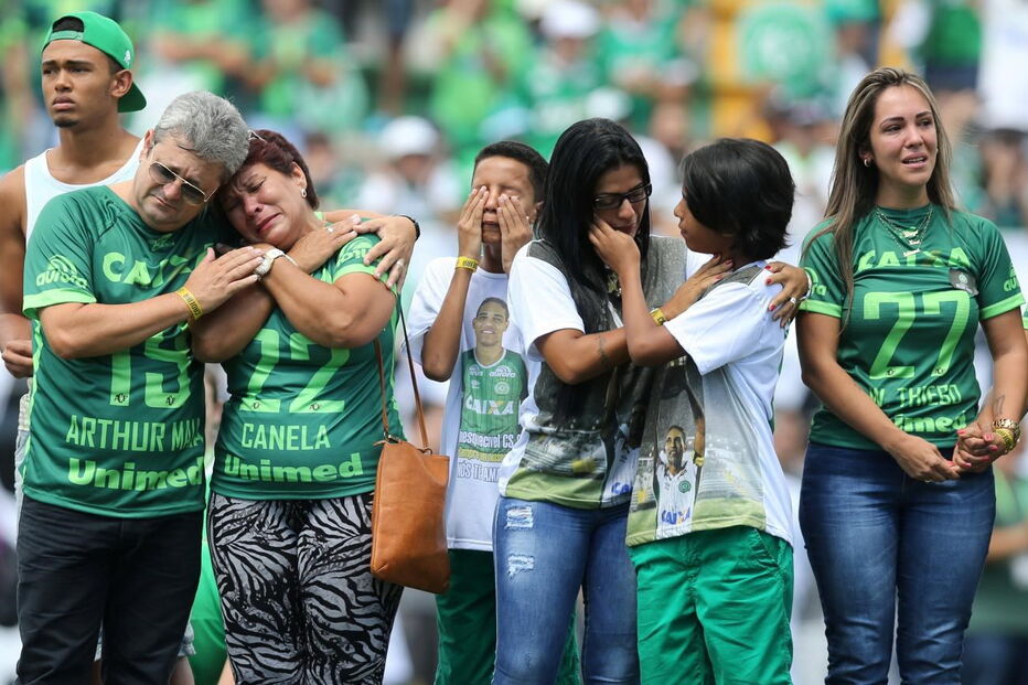 As imagens do regresso da Chapecoense aos relvados