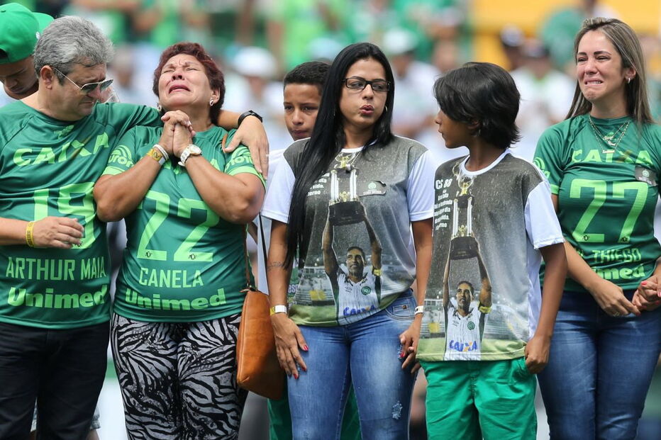 As imagens do regresso da Chapecoense aos relvados