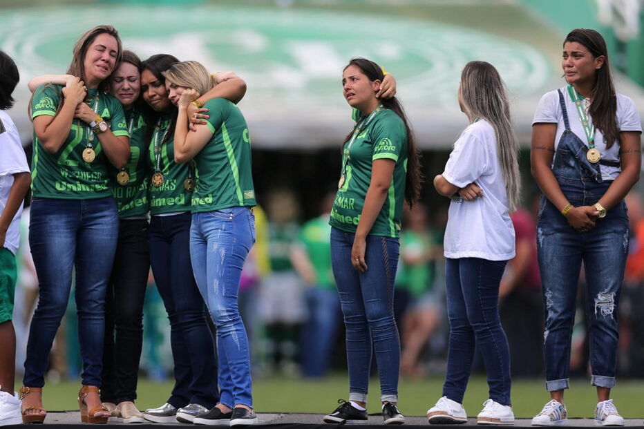 As imagens do regresso da Chapecoense aos relvados