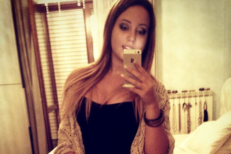 Giorgia Galassi tem 22 anos. Sobreviveu à avalanche em Itália, junto ao namorado, Vincenzo, de 25 anos