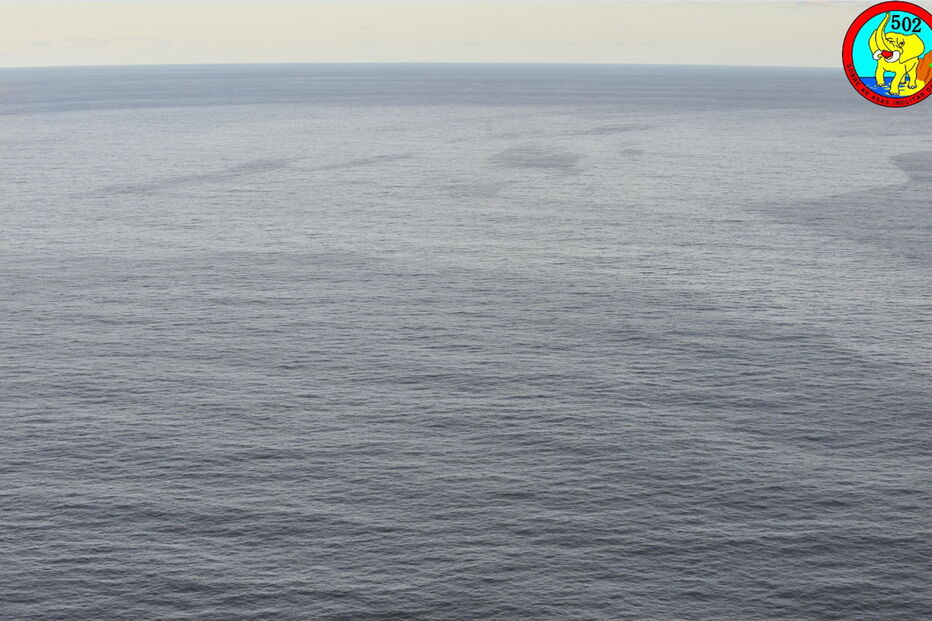 Força aérea deteta mancha de poluição no mar