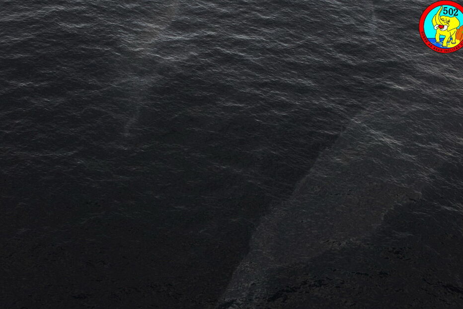 Força aérea deteta mancha de poluição no mar