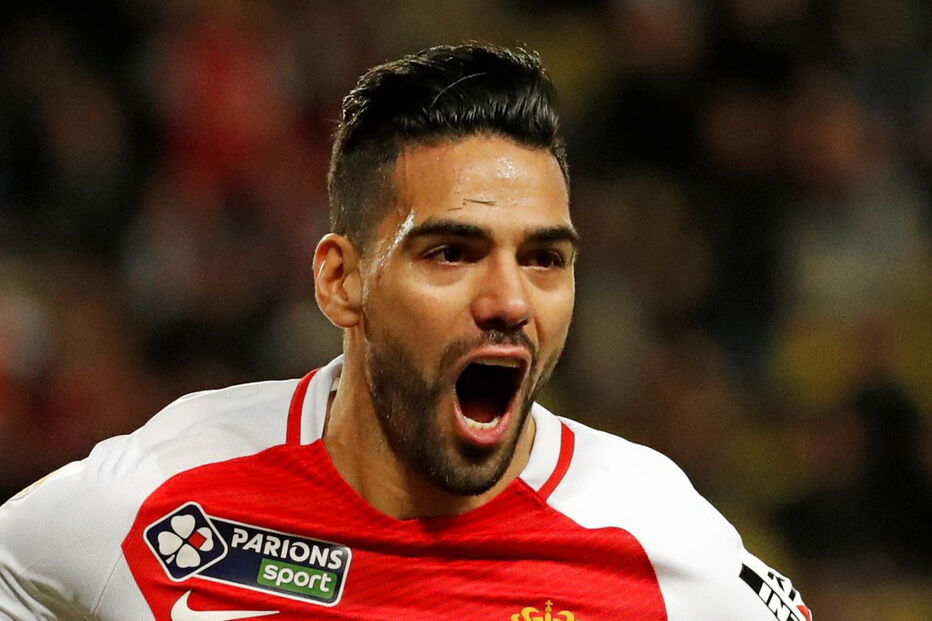 Falcao celebra o golo marcado na partida