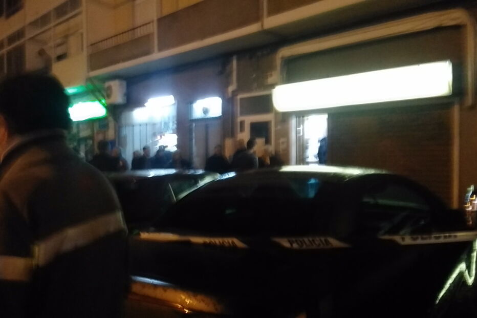 Grande aparato no local após o assalto