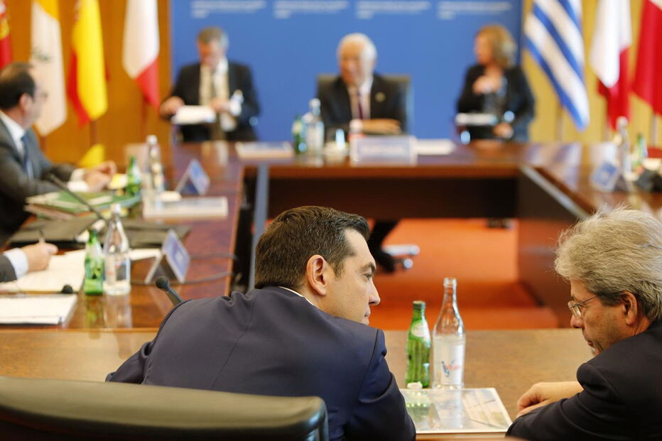 António Costa, Lisboa, Europa, chefe do Governo, Chipre, França, François Hollande, Espanha, Mariano Rajoy, Grécia, Alexis Tsipras, Itália, Paolo Gentiloni, União Europeia