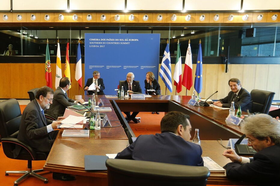 António Costa, Lisboa, Europa, chefe do Governo, Chipre, França, François Hollande, Espanha, Mariano Rajoy, Grécia, Alexis Tsipras, Itália, Paolo Gentiloni, União Europeia