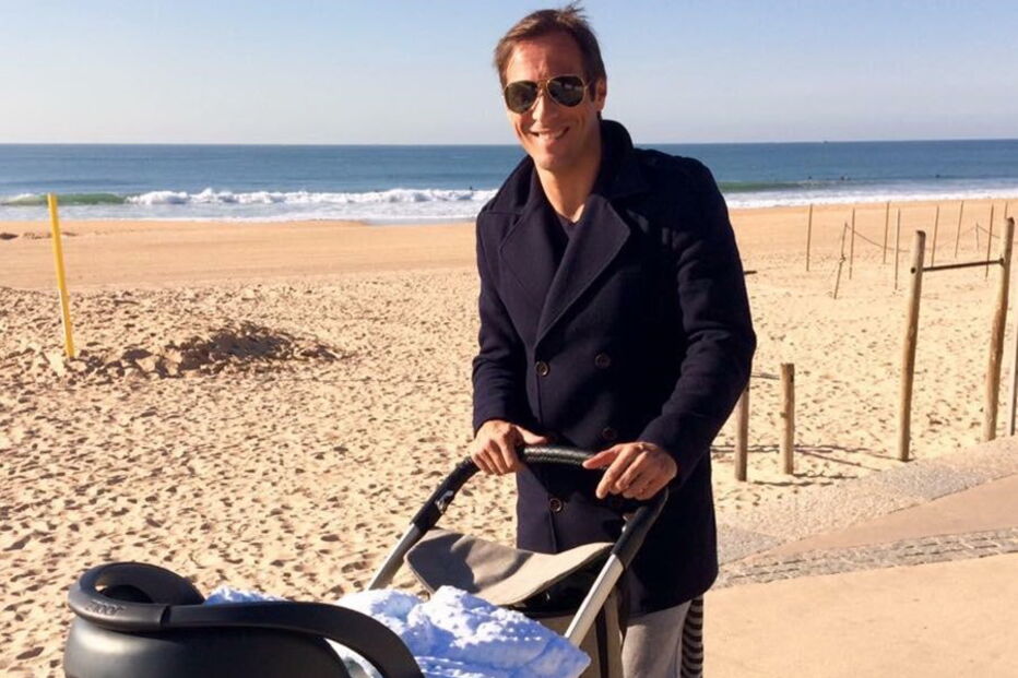 Ator tem um filho com Liliana Aguiar, nascido a 9 de janeiro  