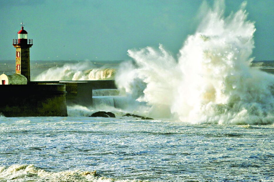 agitação marítima