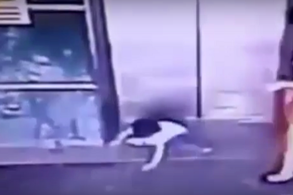 criança, salvamento, pontapé, elevador, Malásia, Uban, mãe