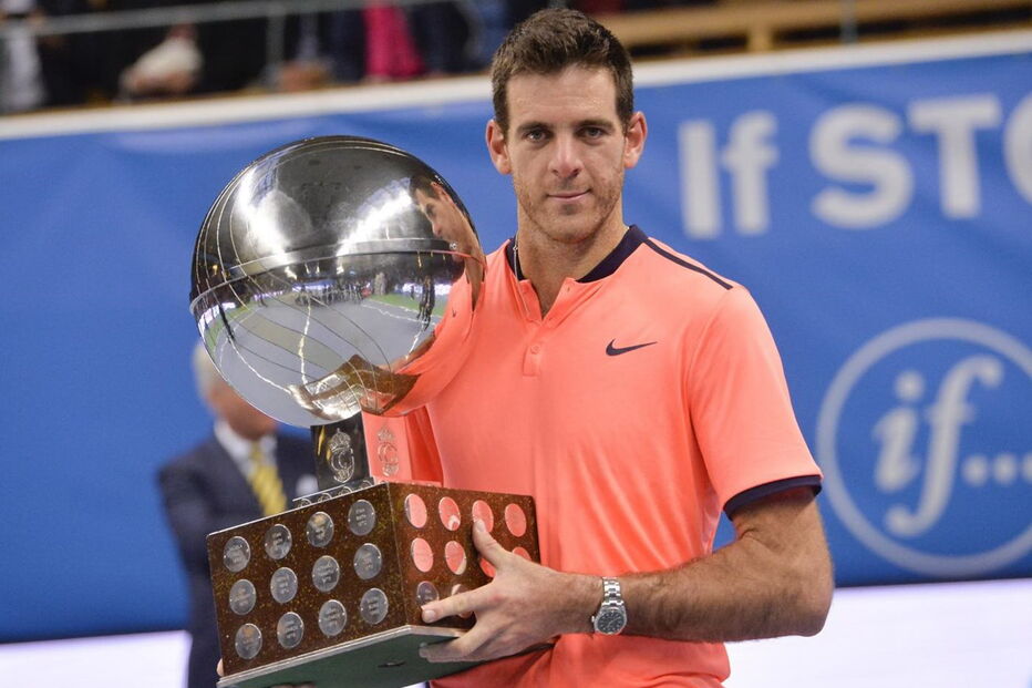 O argentino Juan Martín del Potro