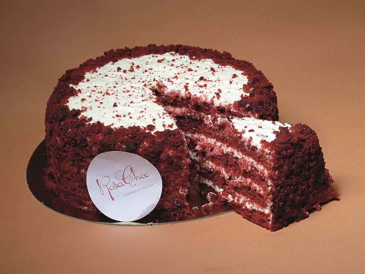 Bolo red velvet comida doce fotografia fotografia de estúdio sobremesa