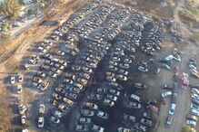 Incêndio deflagrou no parque de estacionamento do festival