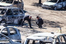 Incêndio deflagrou no parque de estacionamento do festival