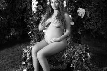 Beyoncé partilhou várias fotografias com os fãs
