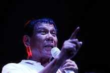 O presidente das Filipinas, Rodrigo Duterte