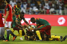 A festa da seleção dos Camarões