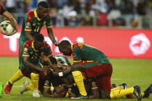 A festa da seleção dos Camarões