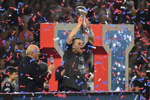A festa dos New England Patriots