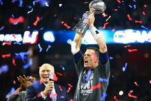 A festa dos New England Patriots